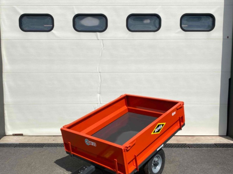 Viehanhänger Türe ait Deves Remorque T14 Deves, Gebrauchtmaschine içinde LA SOUTERRAINE (resim 1)