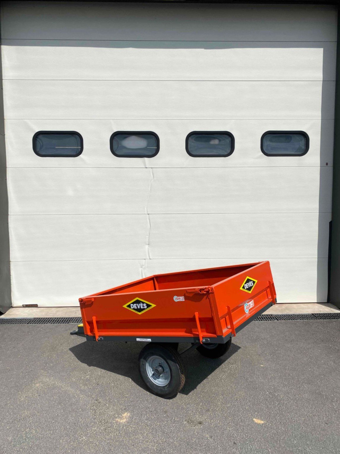 Viehanhänger del tipo Deves Remorque T14 Deves, Gebrauchtmaschine en LA SOUTERRAINE (Imagen 3)