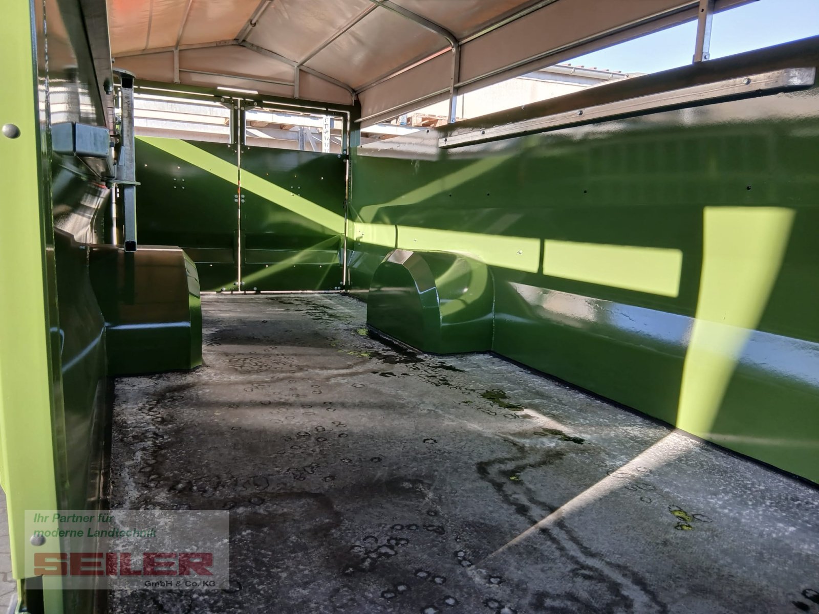 Viehanhänger tipa Fliegl TTW 100 Einachs, Neumaschine u Ansbach (Slika 5)