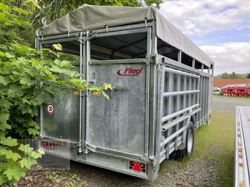 Viehanhänger типа Fliegl TTW 100 NOAH 1-ACHS REDUZIERT!, Neumaschine в Gefrees (Фотография 3)