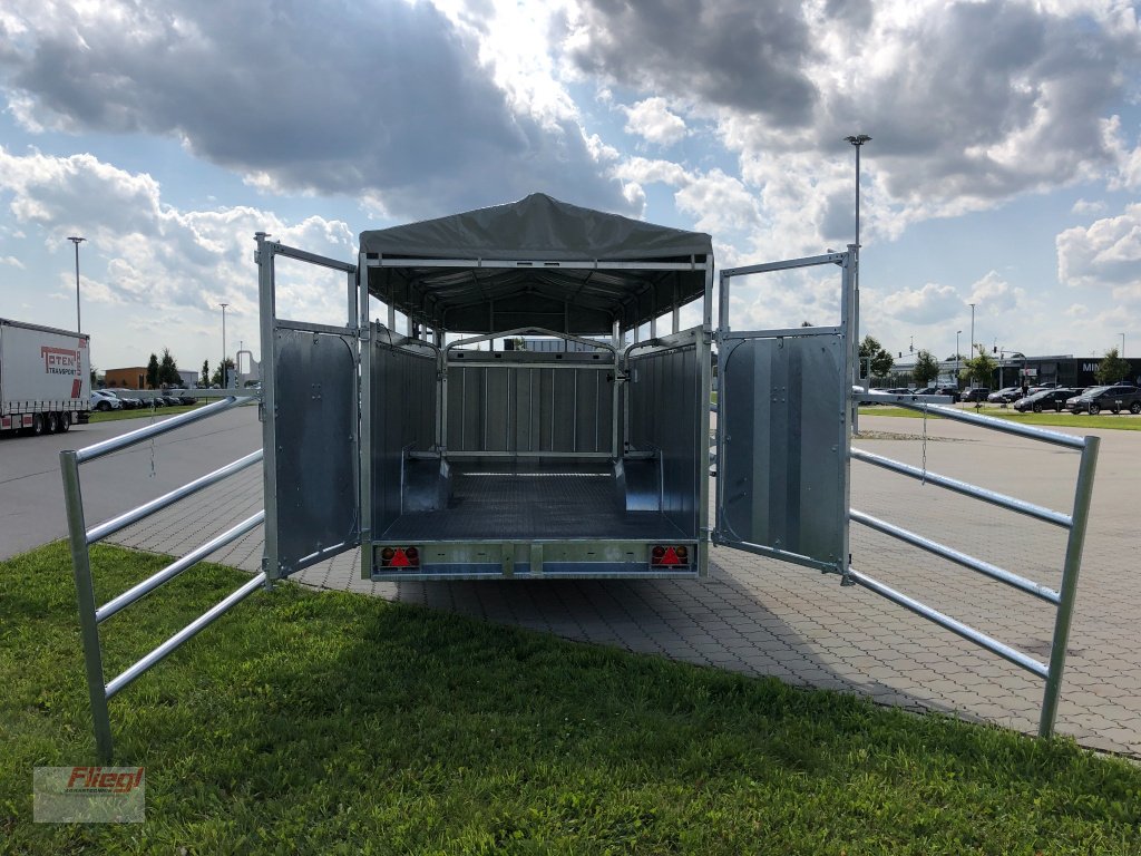 Viehanhänger of the type Fliegl TTW 100, Neumaschine in Mühldorf (Picture 4)