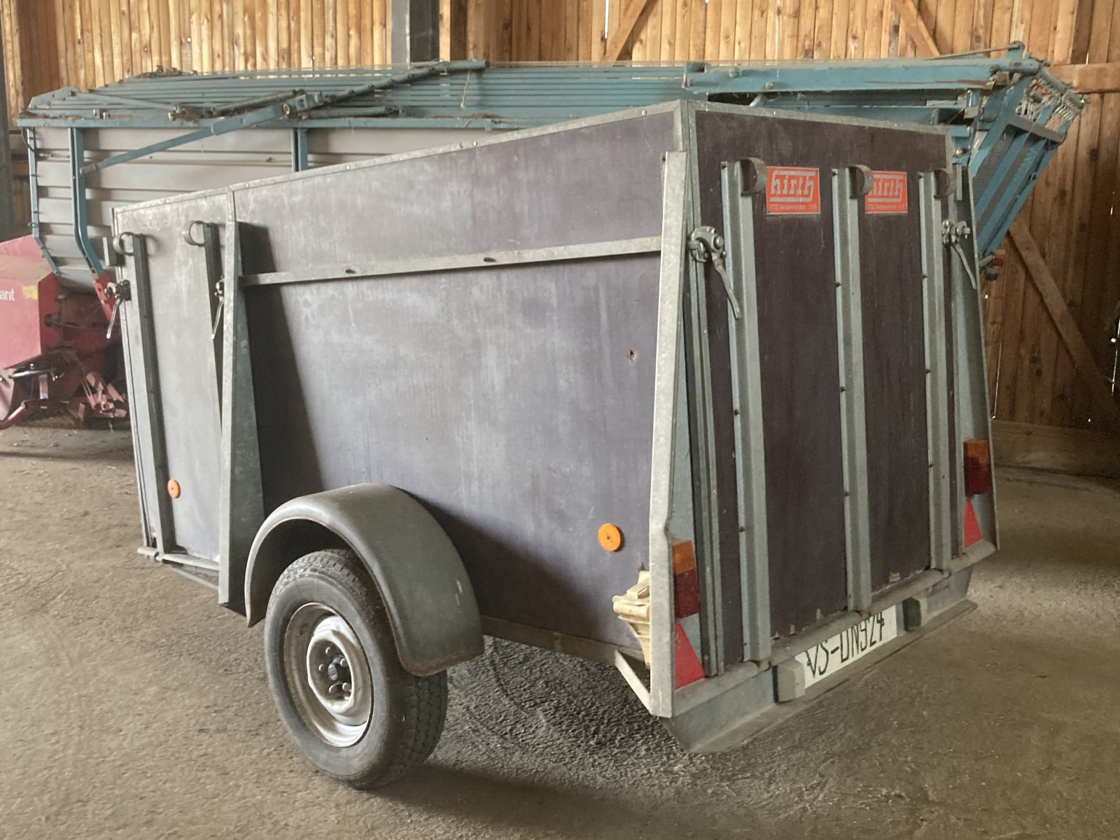 Viehanhänger typu Hirth Viehstransportanhänger, Gebrauchtmaschine v Donaueschingen (Obrázek 2)