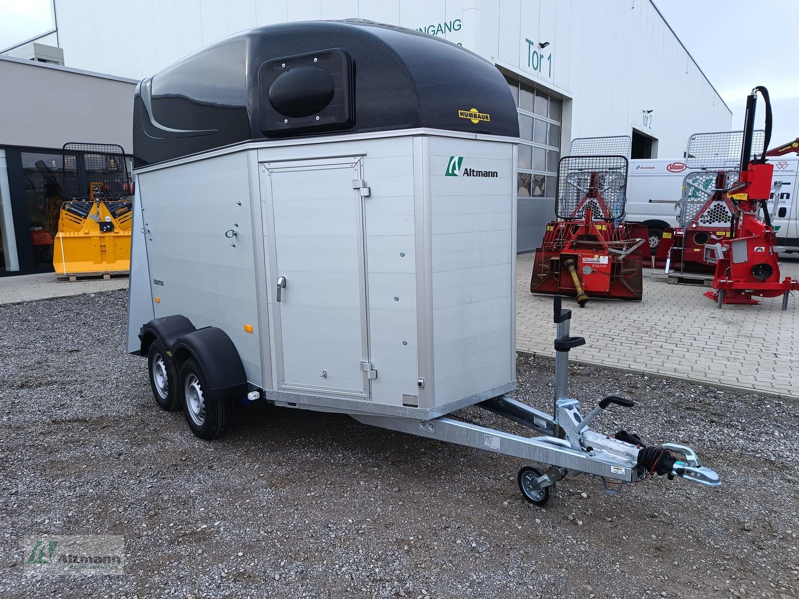 Viehanhänger des Typs Humbaur Equitos Alu Plus, Neumaschine in Lanzenkirchen (Bild 2)