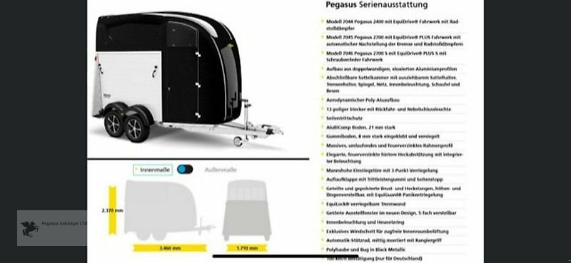 Viehanhänger des Typs Humbaur Pegasus 2400 PRO NEUHEIT ALUBODEN 100km/h, Gebrauchtmaschine in Gevelsberg (Bild 10)