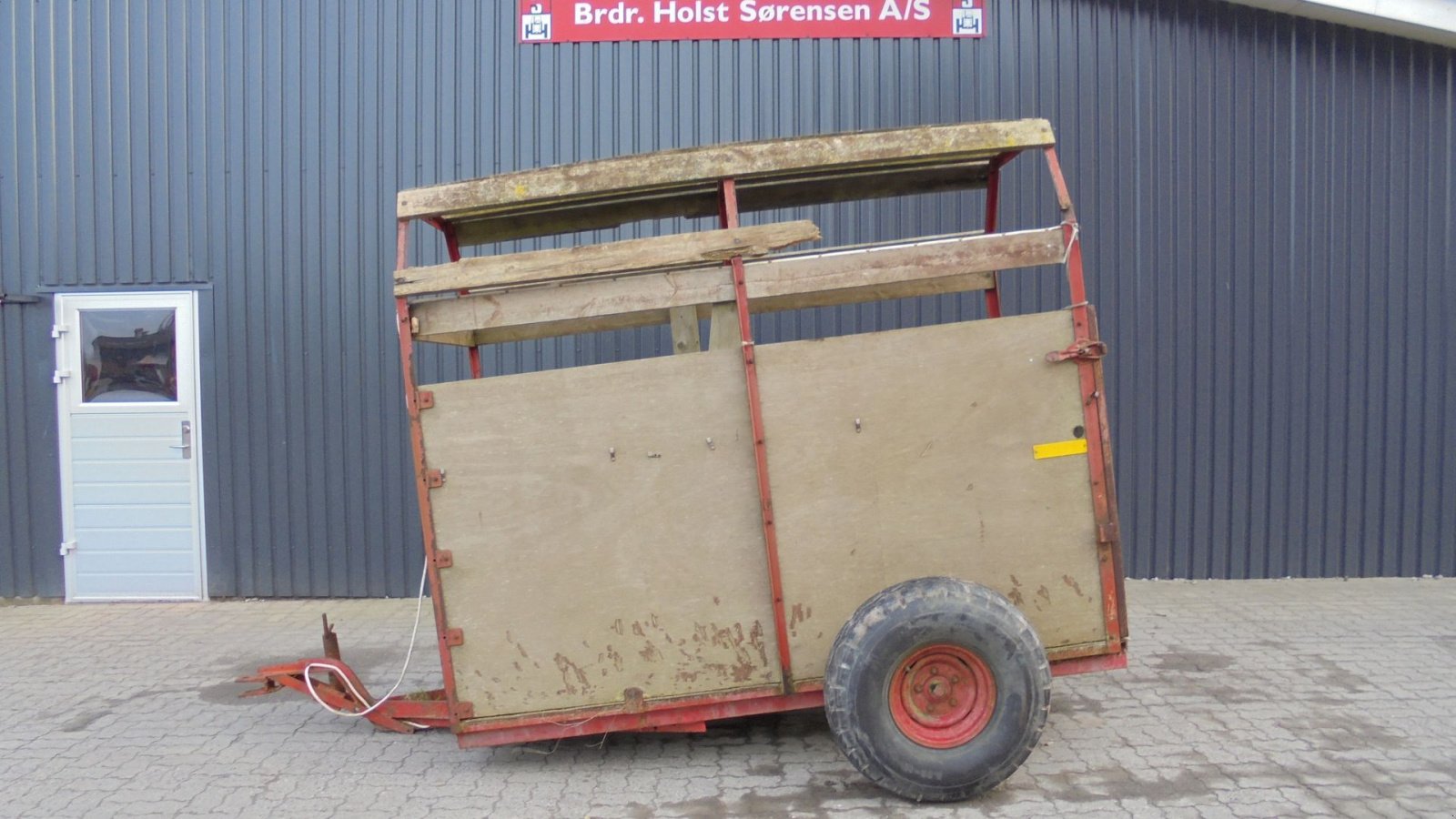 Viehanhänger van het type JF Kreaturvogn, Gebrauchtmaschine in Ribe (Foto 8)