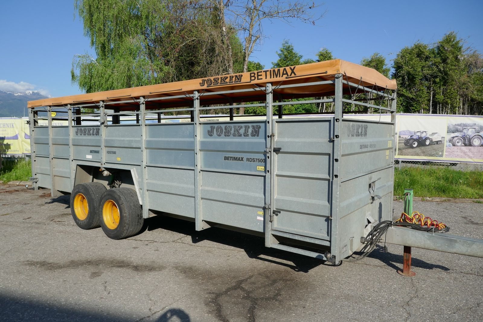 Viehanhänger typu Joskin Betimax 7500, Gebrauchtmaschine v Villach (Obrázek 1)