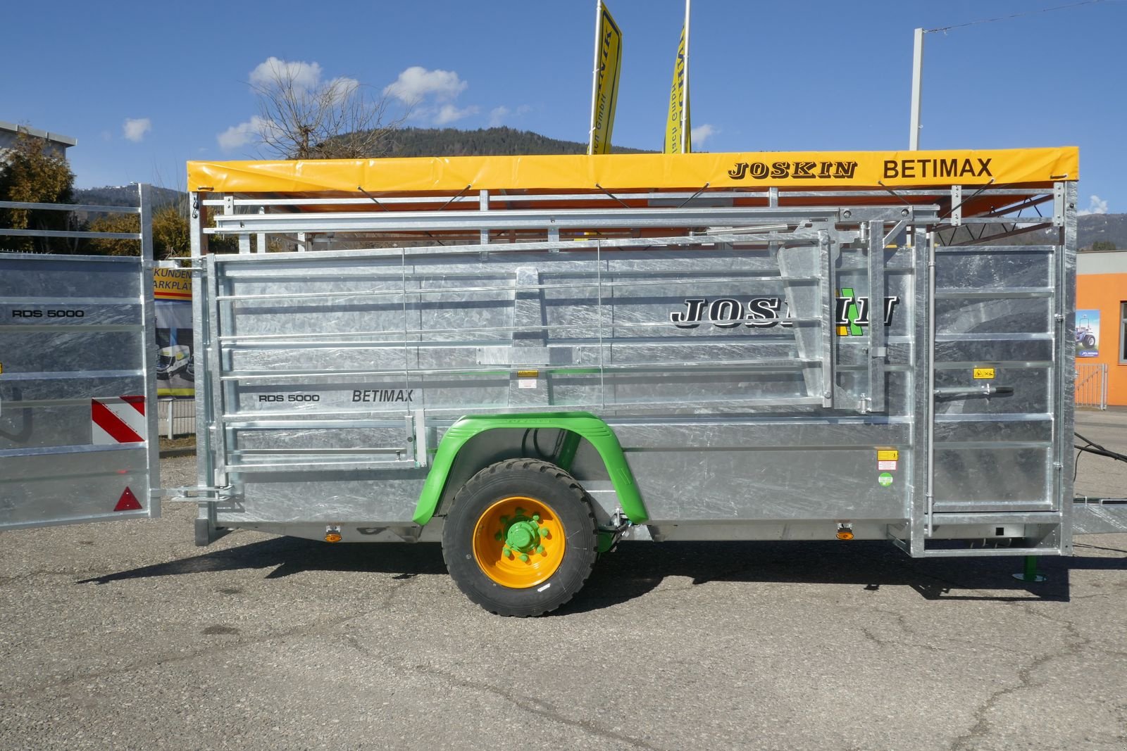 Viehanhänger от тип Joskin Betimax RDS 5000, Gebrauchtmaschine в Villach (Снимка 12)