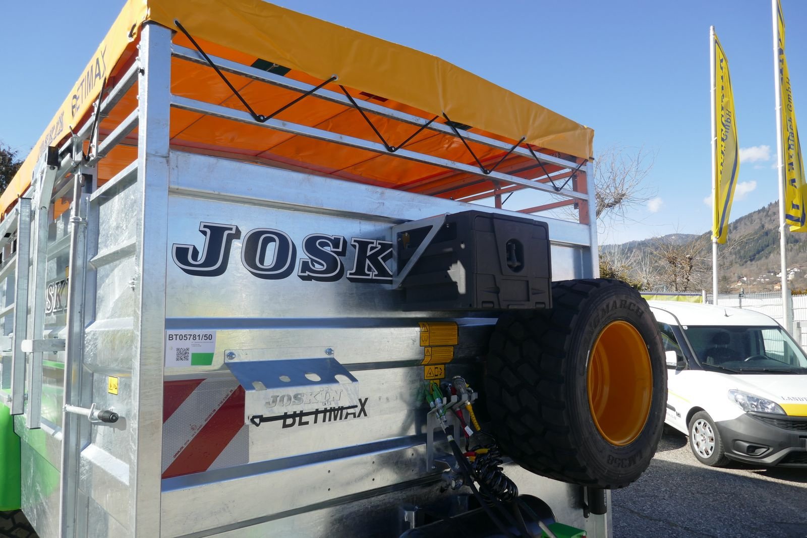 Viehanhänger от тип Joskin Betimax RDS 5000, Gebrauchtmaschine в Villach (Снимка 9)