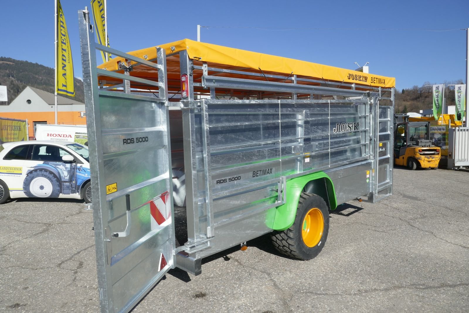 Viehanhänger от тип Joskin Betimax RDS 5000, Gebrauchtmaschine в Villach (Снимка 11)