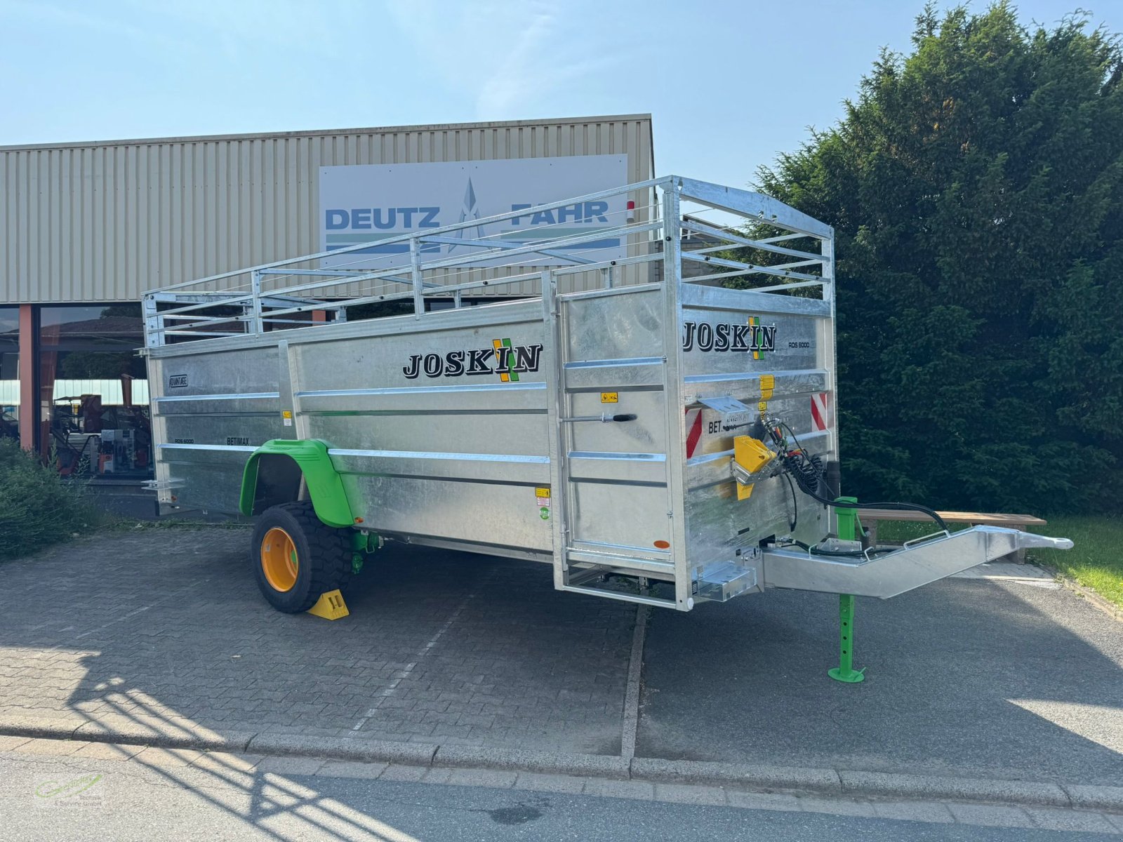 Viehanhänger typu Joskin Betimax RDS 6000 Sofort Verfügbar, Neumaschine v Neustadt (Obrázek 7)