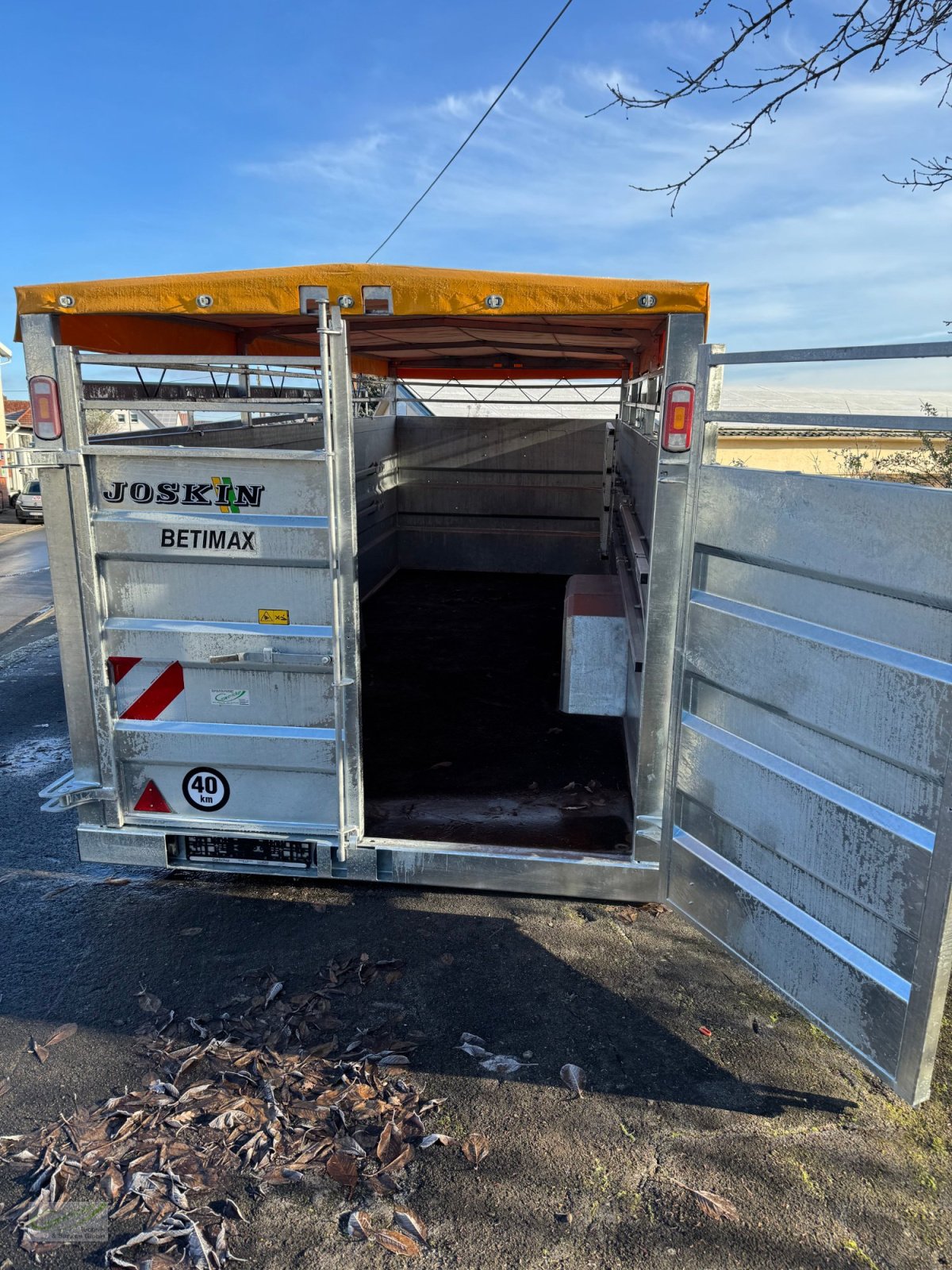 Viehanhänger del tipo Joskin Betimax RDS 6000 sofort Verfügbar, Neumaschine en Neustadt (Imagen 3)