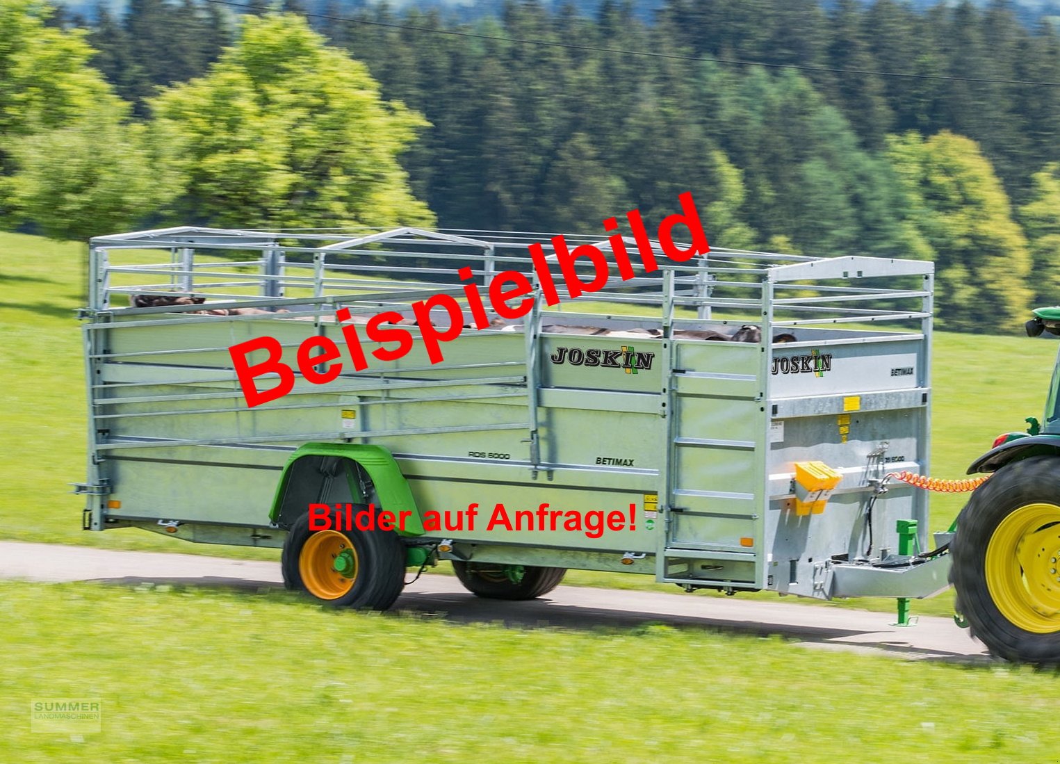Viehanhänger des Typs Joskin Betimax RDS 6000, Neumaschine in Pforzheim (Bild 1)