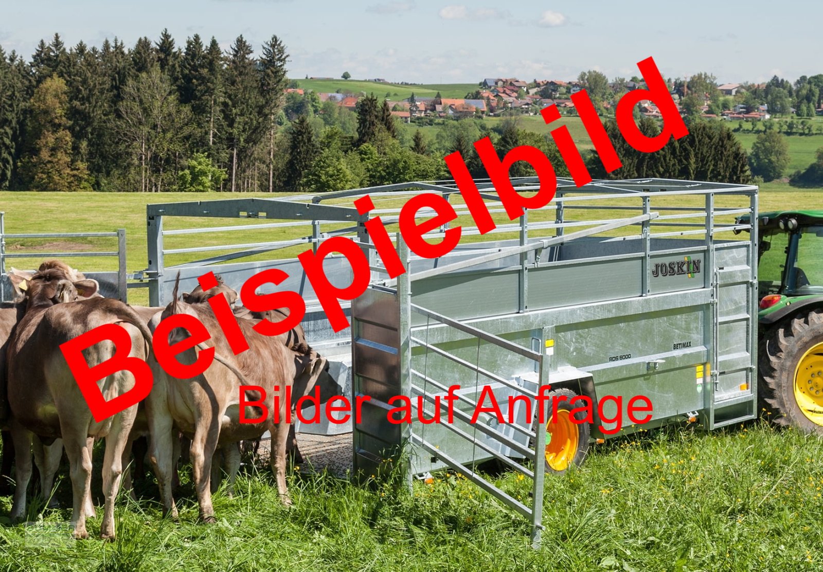 Viehanhänger des Typs Joskin Betimax RDS 6000, Neumaschine in Pforzheim (Bild 2)