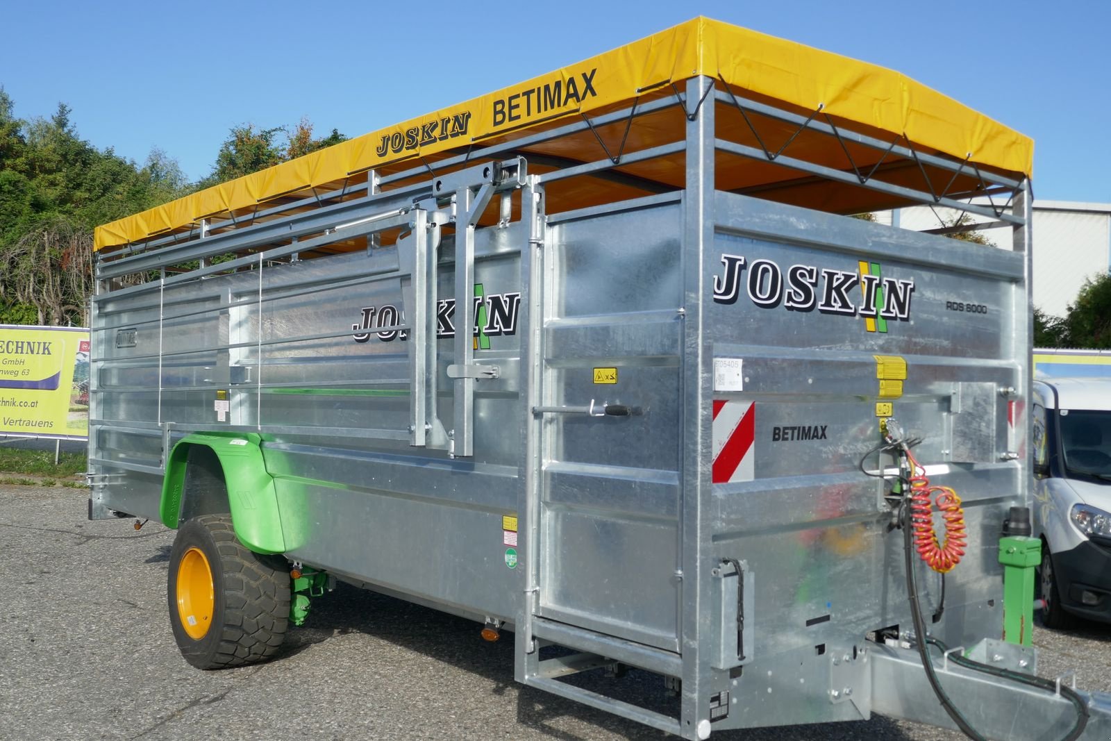 Viehanhänger des Typs Joskin Betimax RDS 6000, Gebrauchtmaschine in Villach (Bild 18)