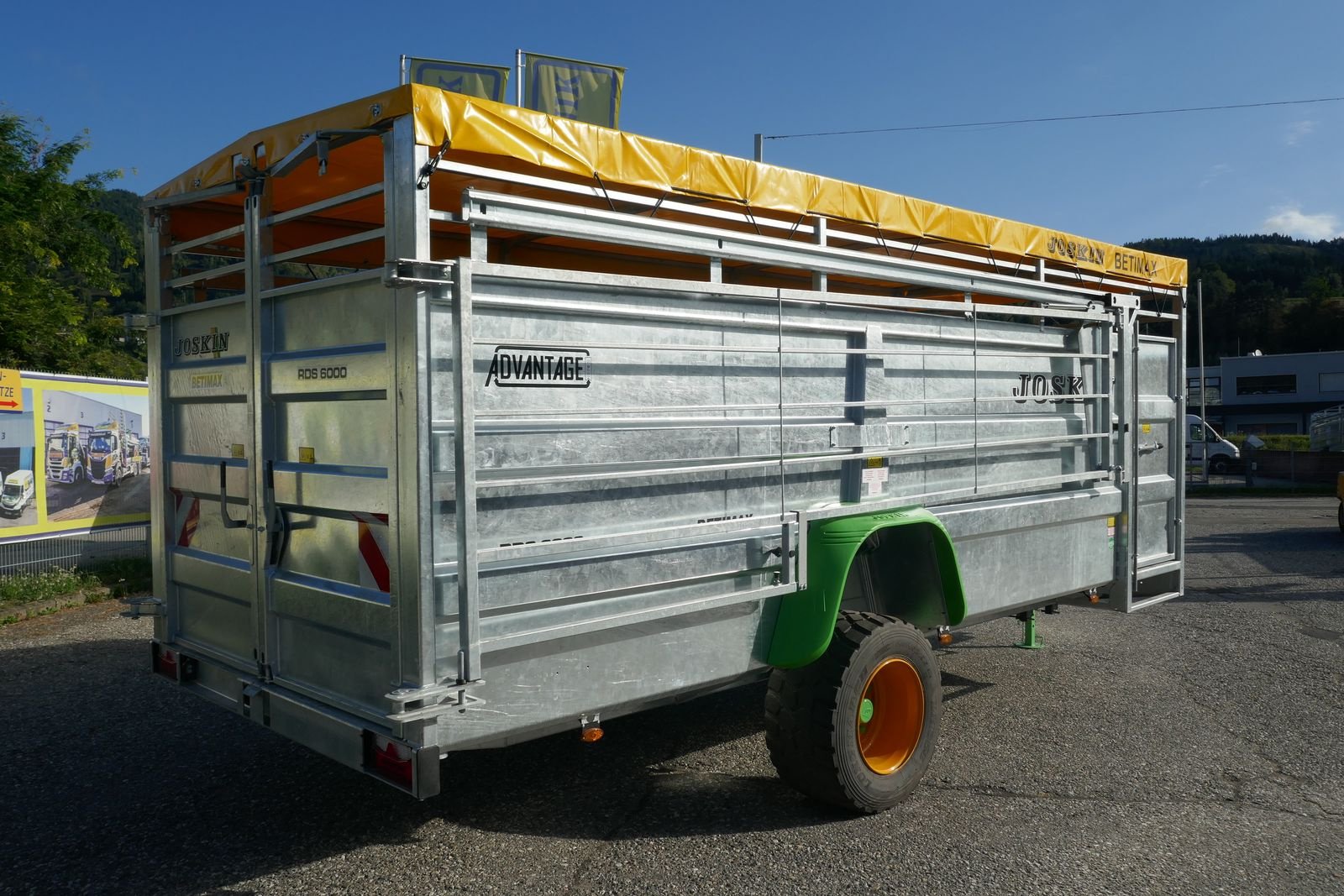 Viehanhänger des Typs Joskin Betimax RDS 6000, Gebrauchtmaschine in Villach (Bild 3)