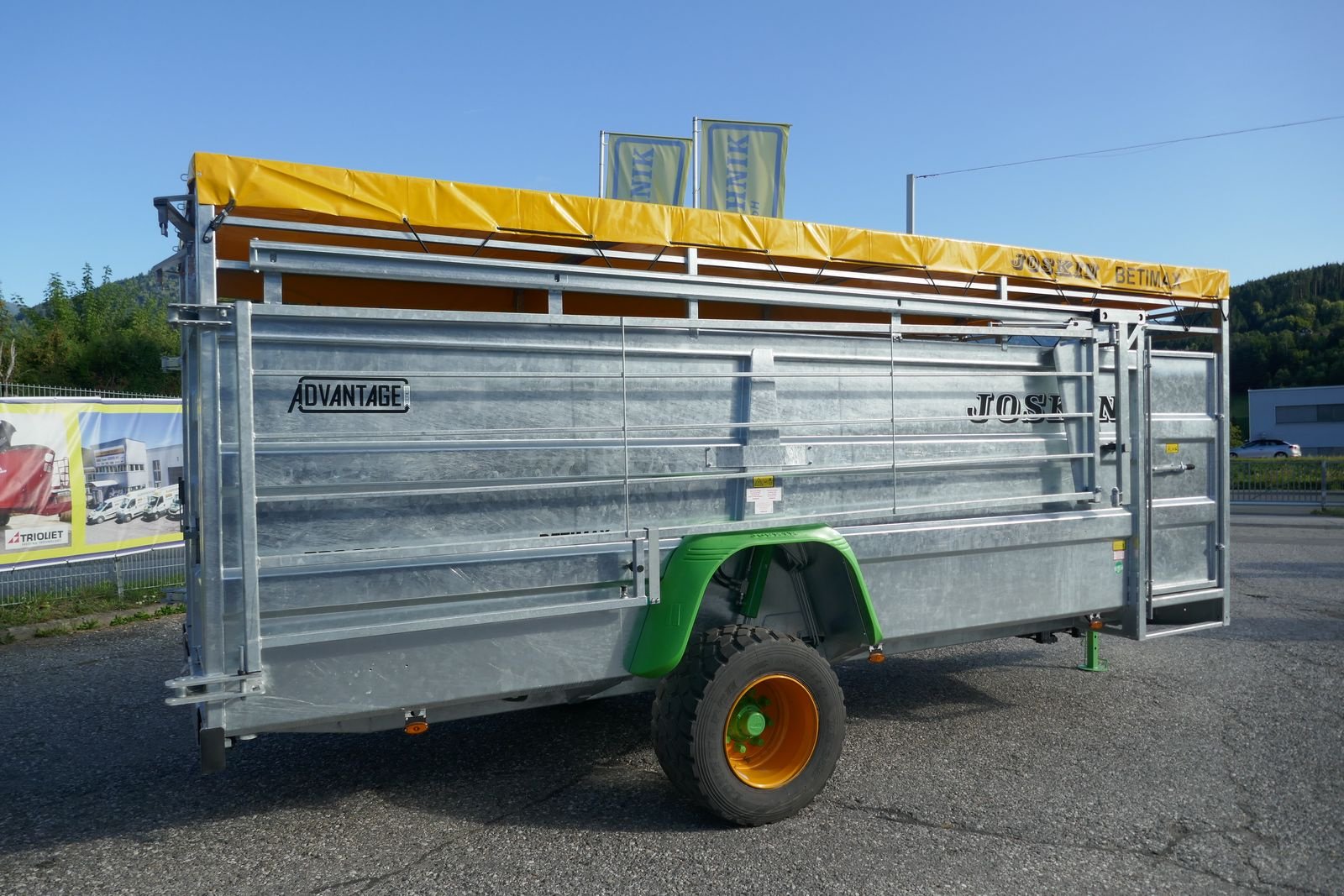 Viehanhänger des Typs Joskin Betimax RDS 6000, Gebrauchtmaschine in Villach (Bild 17)