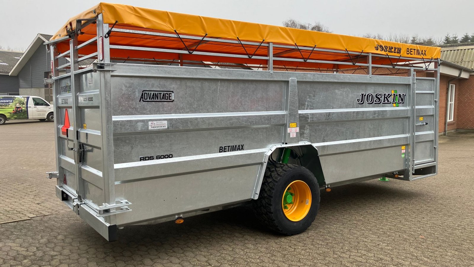 Viehanhänger typu Joskin Betimax RDS6000 Kreaturvogn., Gebrauchtmaschine v Spøttrup (Obrázek 8)