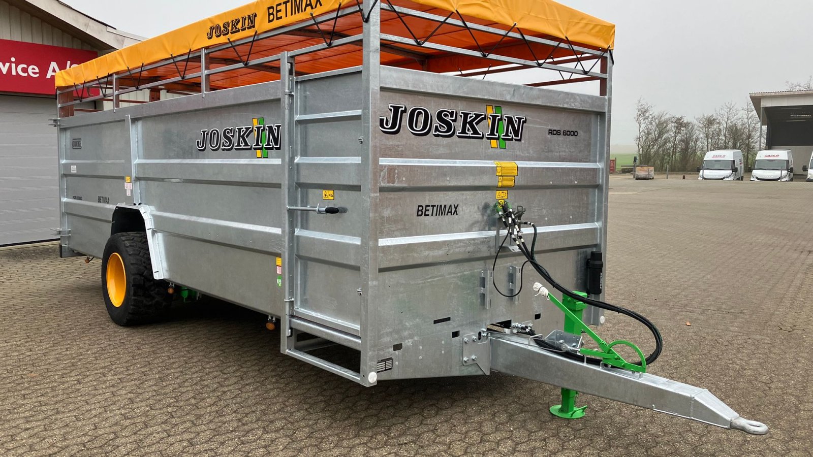 Viehanhänger typu Joskin Betimax RDS6000 Kreaturvogn., Gebrauchtmaschine v Spøttrup (Obrázek 10)