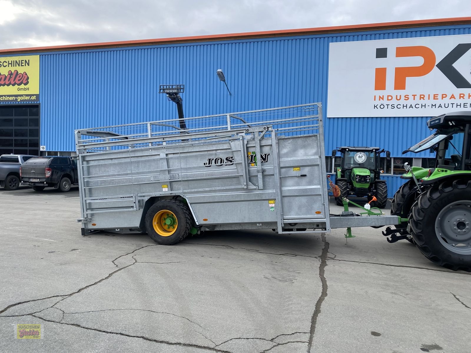 Viehanhänger des Typs Joskin Betimax RDSG 5000 Viehhänger absenkbar, Neumaschine in Kötschach (Bild 10)