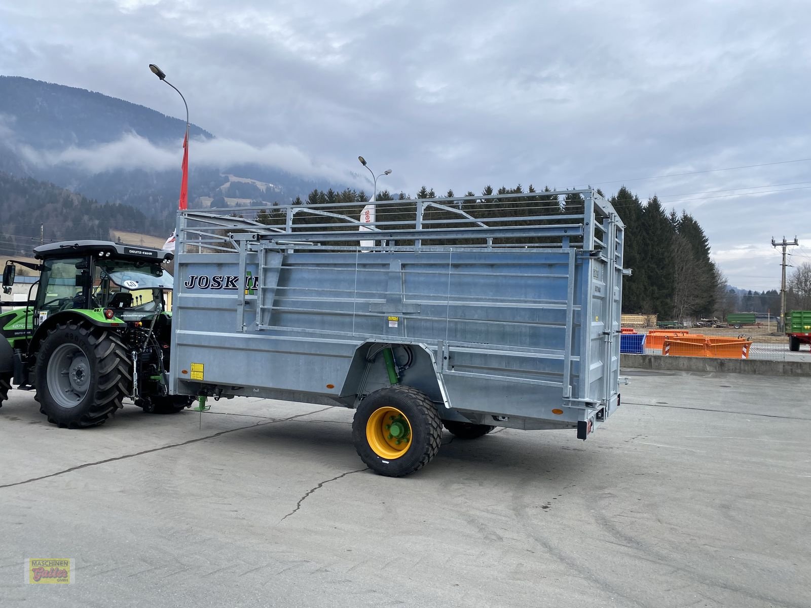 Viehanhänger des Typs Joskin Betimax RDSG 5000 Viehhänger absenkbar, Neumaschine in Kötschach (Bild 8)