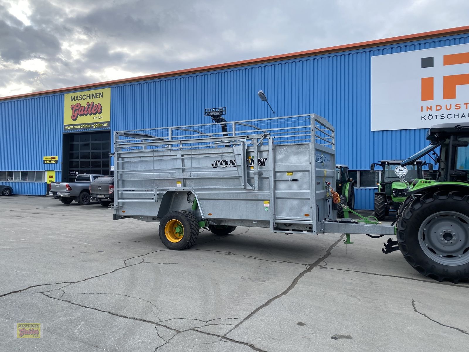 Viehanhänger des Typs Joskin Betimax RDSG 5000 Viehhänger absenkbar, Neumaschine in Kötschach (Bild 11)