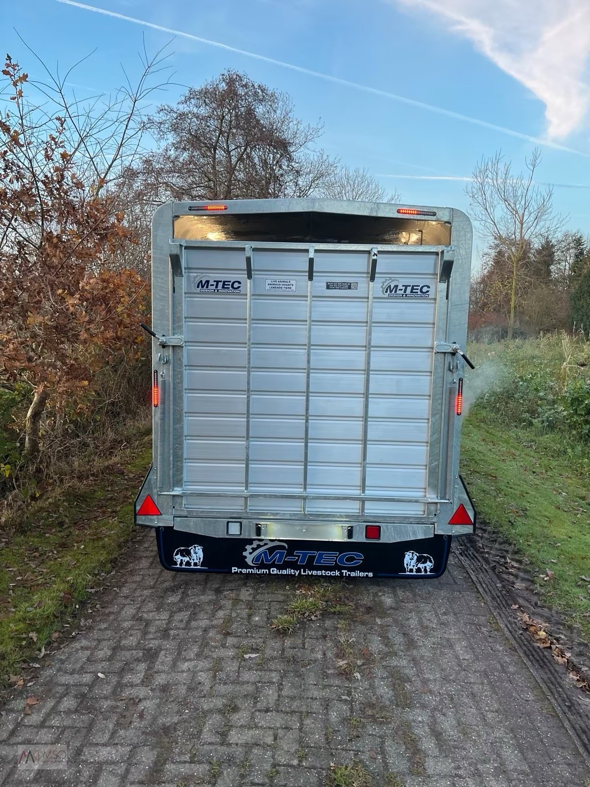 Viehanhänger типа M-Tec PKW Viehanhänger, Neumaschine в Berumerfehn (Фотография 4)