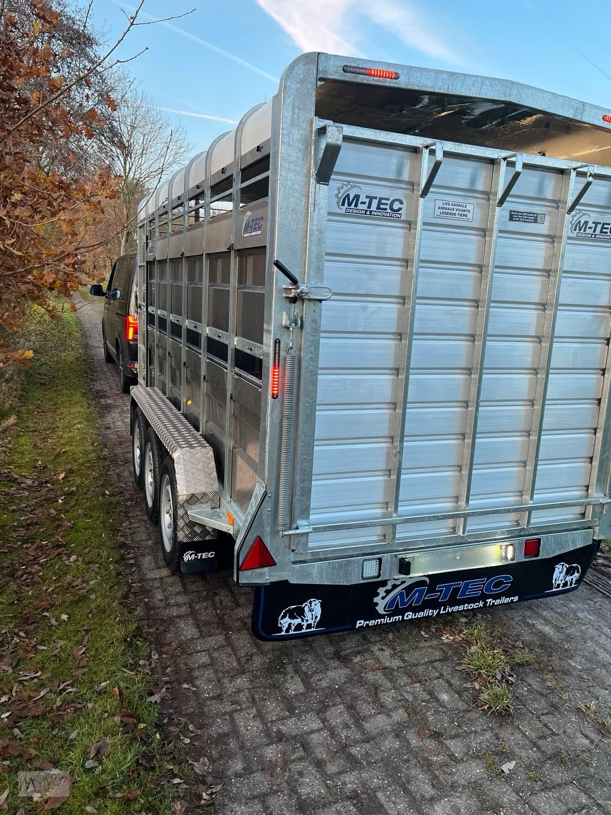 Viehanhänger типа M-Tec PKW Viehanhänger, Neumaschine в Berumerfehn (Фотография 10)