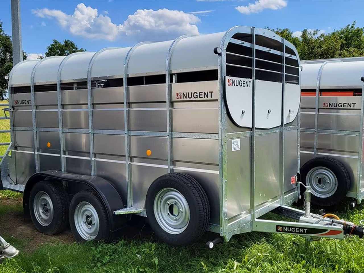 Viehanhänger του τύπου Nugent LC3618H, Neumaschine σε Treuenbrietzen (Φωτογραφία 1)