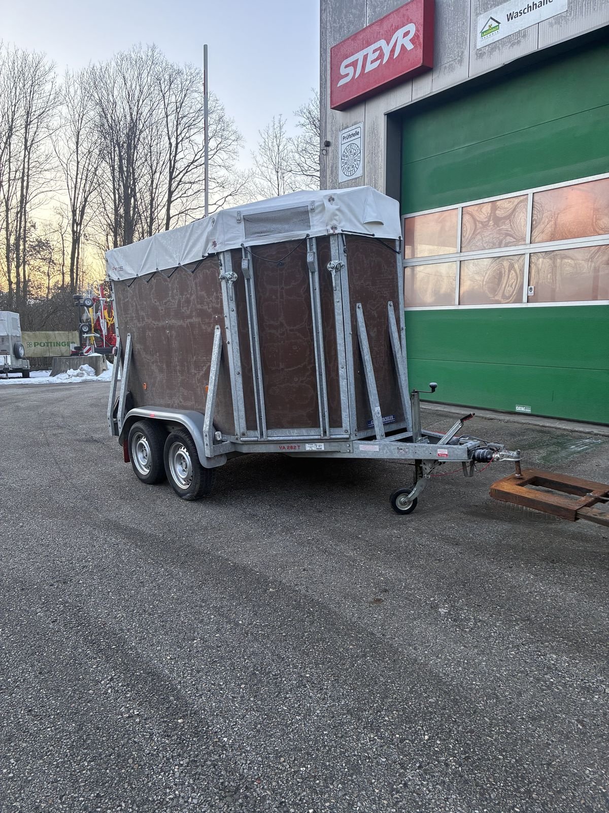 Viehanhänger tipa Pongratz VA 282 T, Gebrauchtmaschine u Bergheim (Slika 1)