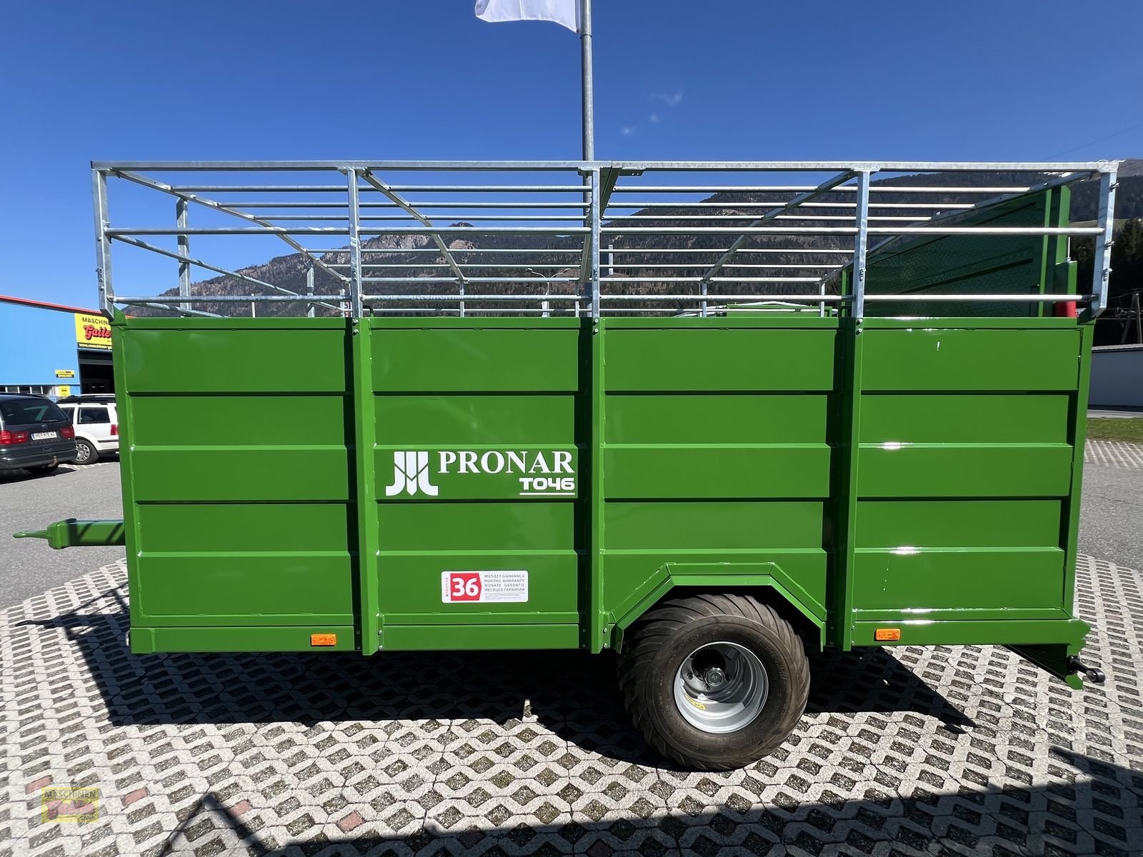 Viehanhänger des Typs PRONAR Kurier T046, Neumaschine in Kötschach (Bild 5)