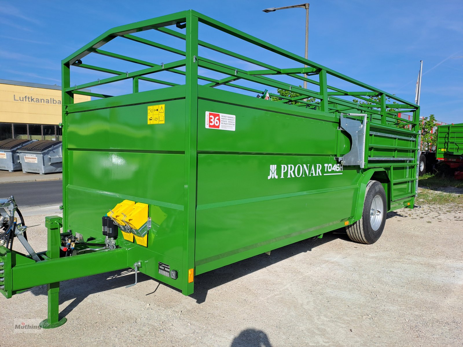 Viehanhänger Türe ait PRONAR T 046 H, Neumaschine içinde Neumarkt (resim 1)
