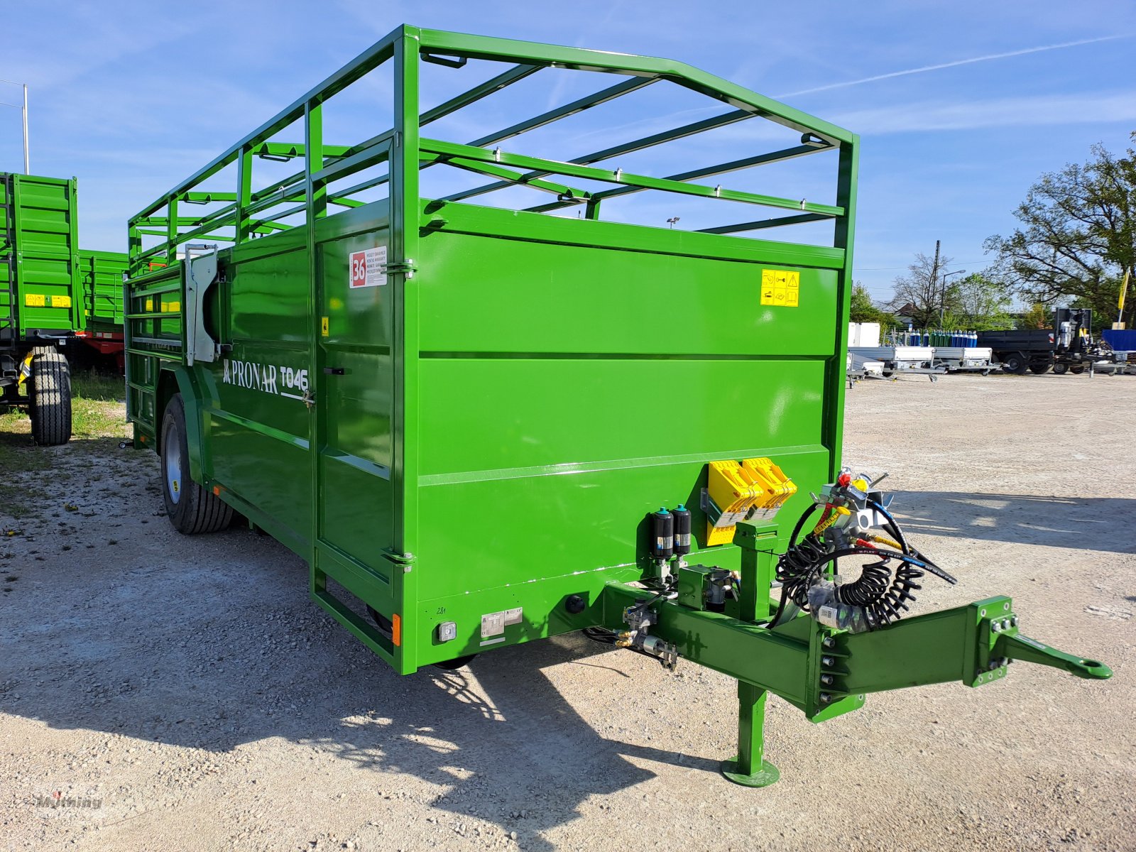 Viehanhänger Türe ait PRONAR T 046 H, Neumaschine içinde Neumarkt (resim 2)