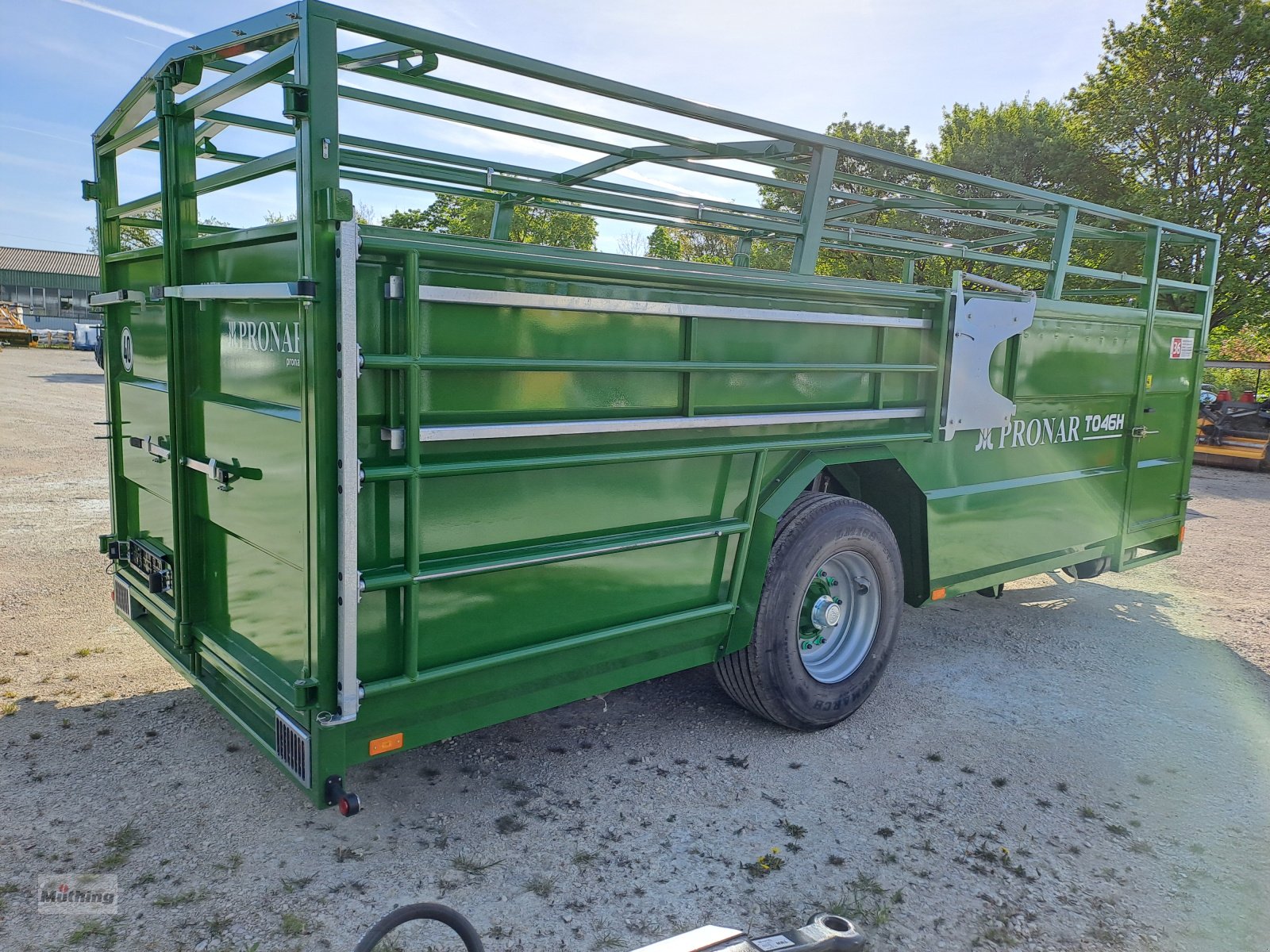 Viehanhänger Türe ait PRONAR T 046 H, Neumaschine içinde Neumarkt (resim 4)