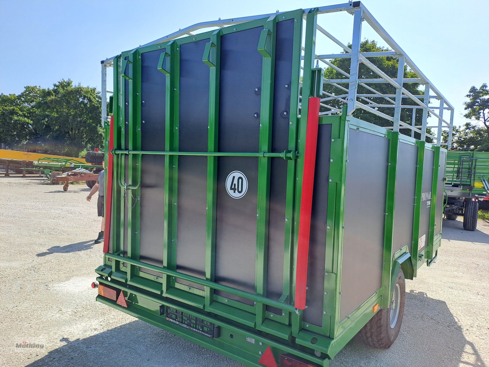 Viehanhänger typu PRONAR T 046, Neumaschine v Neumarkt (Obrázek 3)