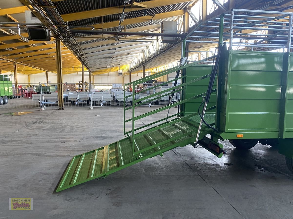 Viehanhänger typu PRONAR T046/1 (Kurier10) mit hydr. Viehtreppe, Gebrauchtmaschine v Kötschach (Obrázek 16)