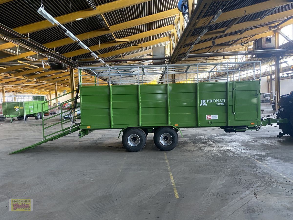 Viehanhänger typu PRONAR T046/1 (Kurier10) mit hydr. Viehtreppe, Gebrauchtmaschine v Kötschach (Obrázek 15)