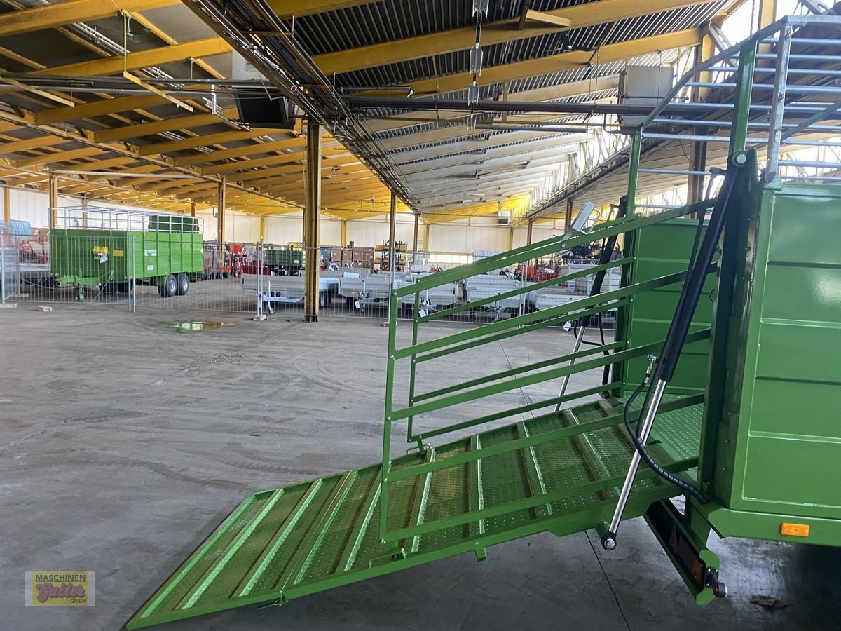 Viehanhänger typu PRONAR T046/1 (Kurier10) mit hydr. Viehtreppe, Gebrauchtmaschine v Kötschach (Obrázek 12)