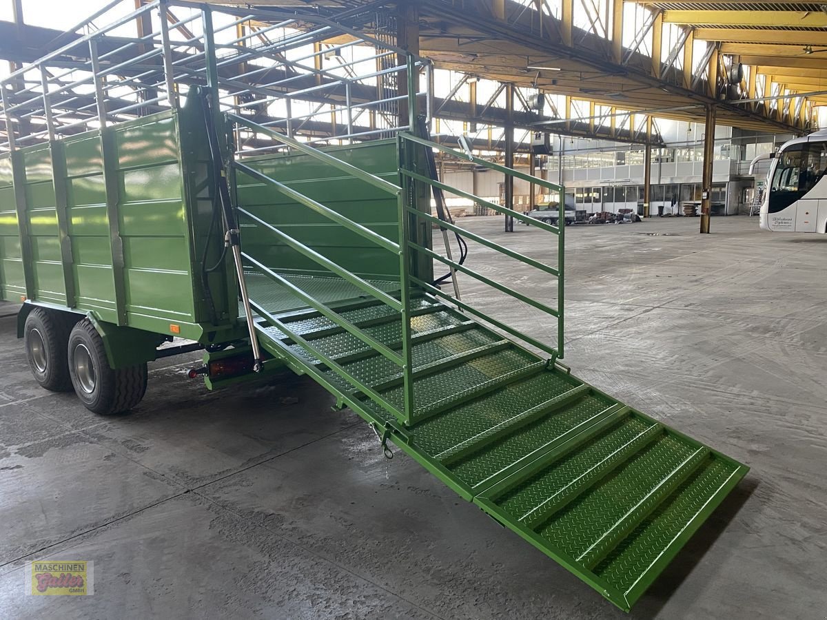 Viehanhänger typu PRONAR T046/1 (Kurier10) mit hydr. Viehtreppe, Gebrauchtmaschine v Kötschach (Obrázek 19)