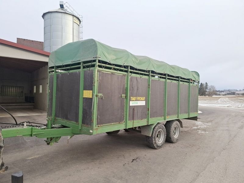 Viehanhänger typu PRONAR T046/1 Schweineanhänger, Gebrauchtmaschine v St. Marienkirchen (Obrázok 1)