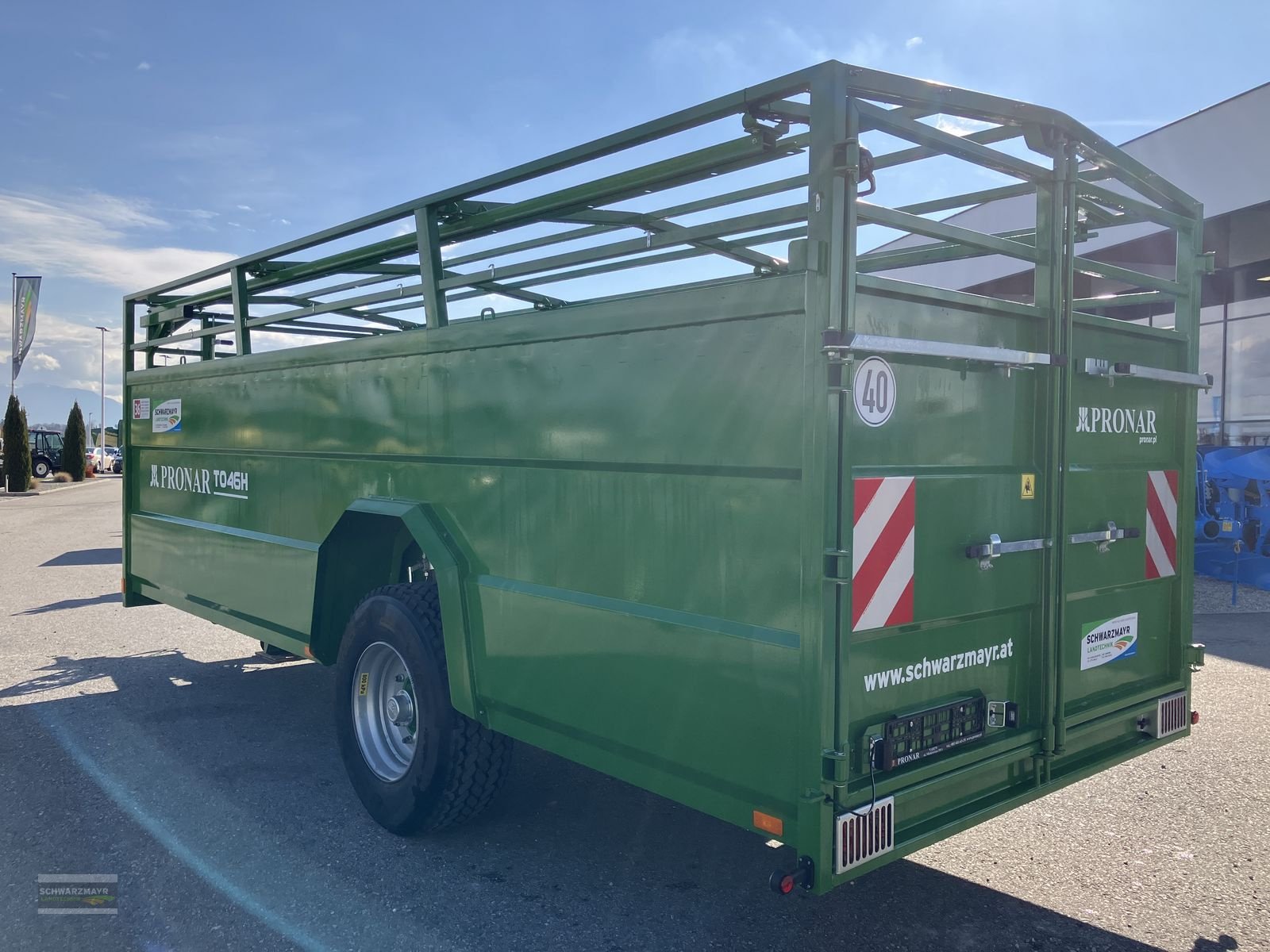 Viehanhänger des Typs PRONAR T046H Viehanhänger hydr., Neumaschine in Gampern (Bild 4)