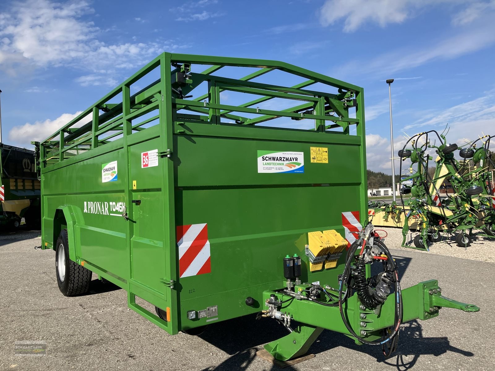 Viehanhänger a típus PRONAR T046H Viehanhänger hydr., Neumaschine ekkor: Gampern (Kép 2)