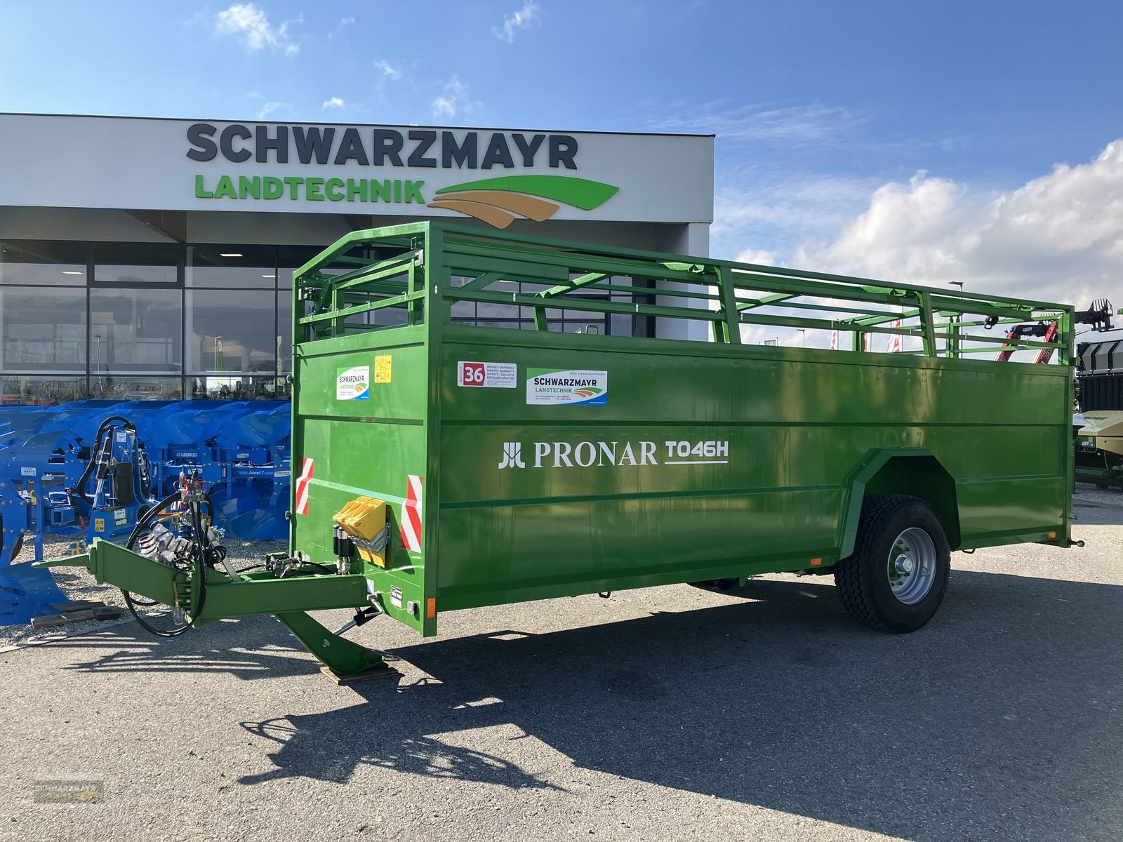 Viehanhänger a típus PRONAR T046H Viehanhänger hydr., Neumaschine ekkor: Gampern (Kép 1)