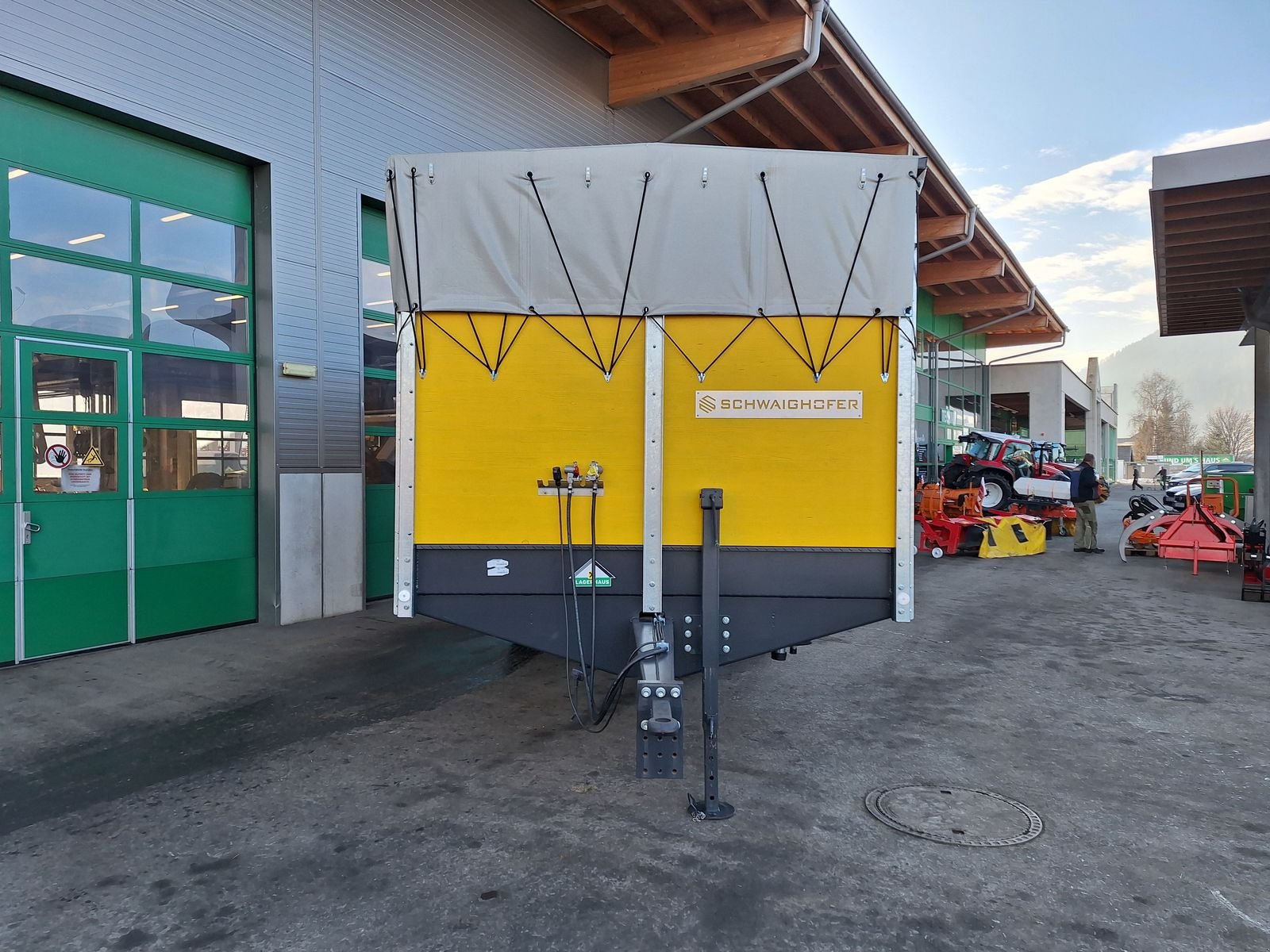 Viehanhänger Türe ait Schwaighofer Sonstiges, Neumaschine içinde Bergheim (resim 3)