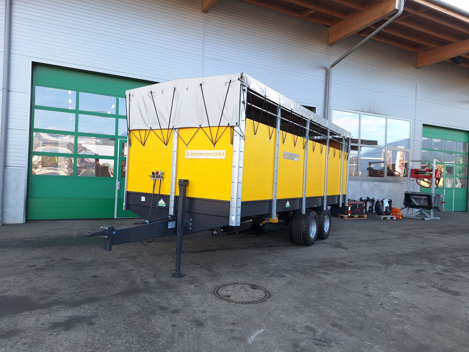 Viehanhänger Türe ait Schwaighofer Sonstiges, Neumaschine içinde Bergheim (resim 2)