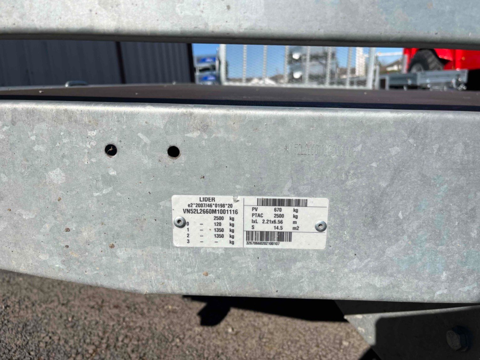 Viehanhänger typu Sonstige 32670, Gebrauchtmaschine v LA SOUTERRAINE (Obrázek 7)