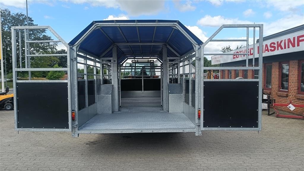 Viehanhänger typu Sonstige 7 meter, Bred hydraulisk undervogn, Gebrauchtmaschine v Egtved (Obrázek 10)