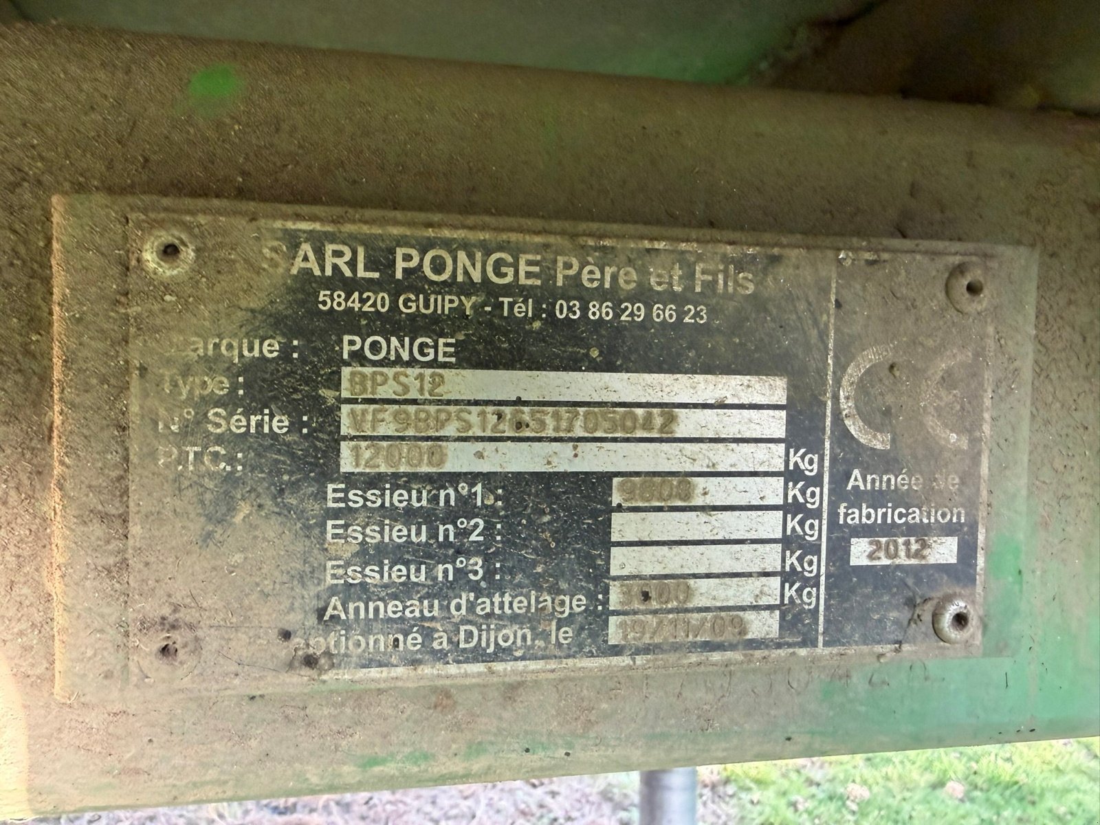 Viehanhänger van het type Sonstige BPS12, Gebrauchtmaschine in LA SOUTERRAINE (Foto 7)