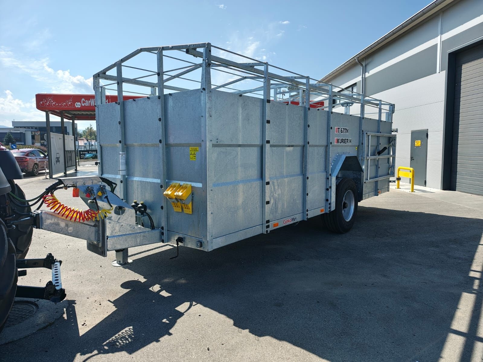 Viehanhänger des Typs Sonstige Cynkomet T 667 H, Neumaschine in Hopfgarten (Bild 14)