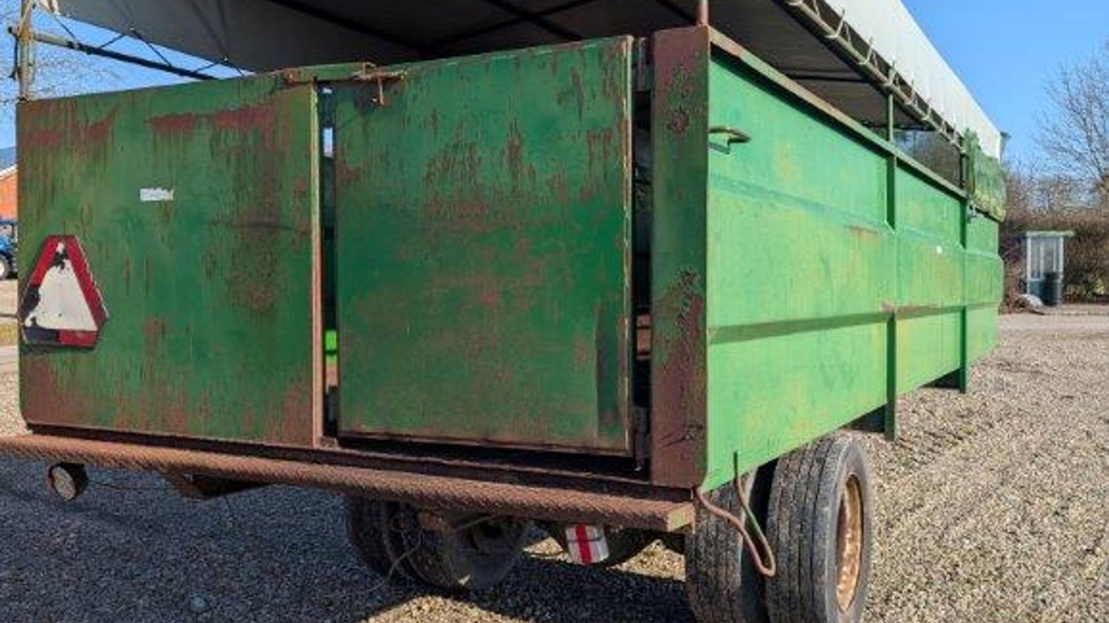 Viehanhänger Türe ait Sonstige grisevogn, Gebrauchtmaschine içinde Tinglev (resim 4)