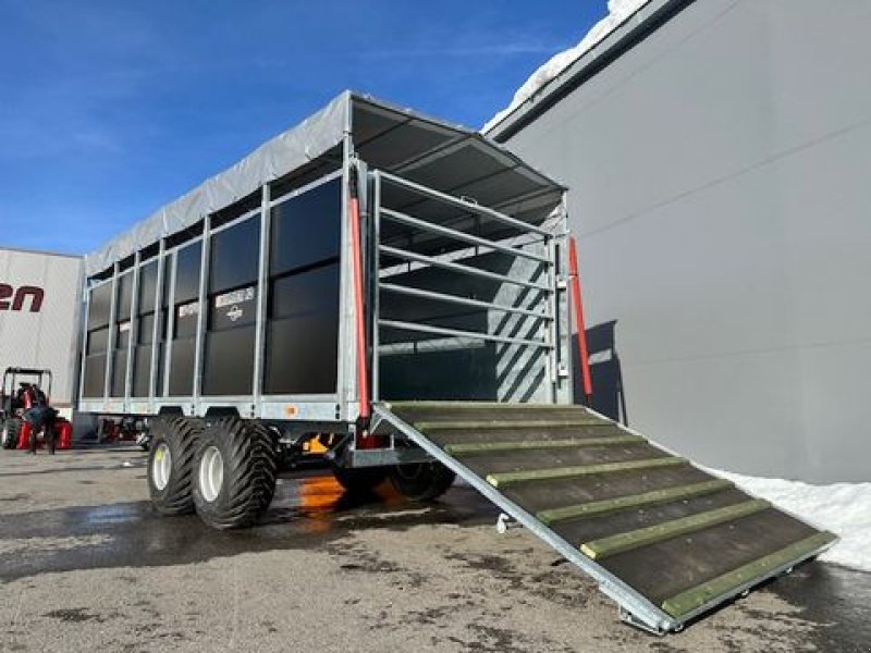 Viehanhänger typu Sonstige Kurier 10 Viehtransporter verzinkt, DL + hydr., Neumaschine v Tamsweg (Obrázek 7)